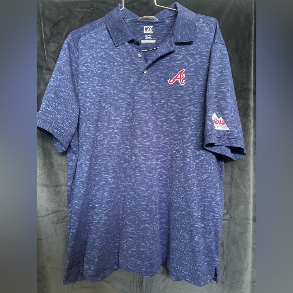 Cutter and Buck Atlanta Braves Polo